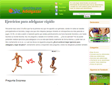 Tablet Screenshot of ejerciciosadelgazar.net